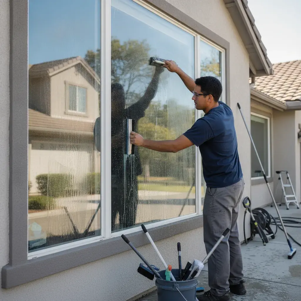 Window Cleaning Near East Portal Park, Sacramento