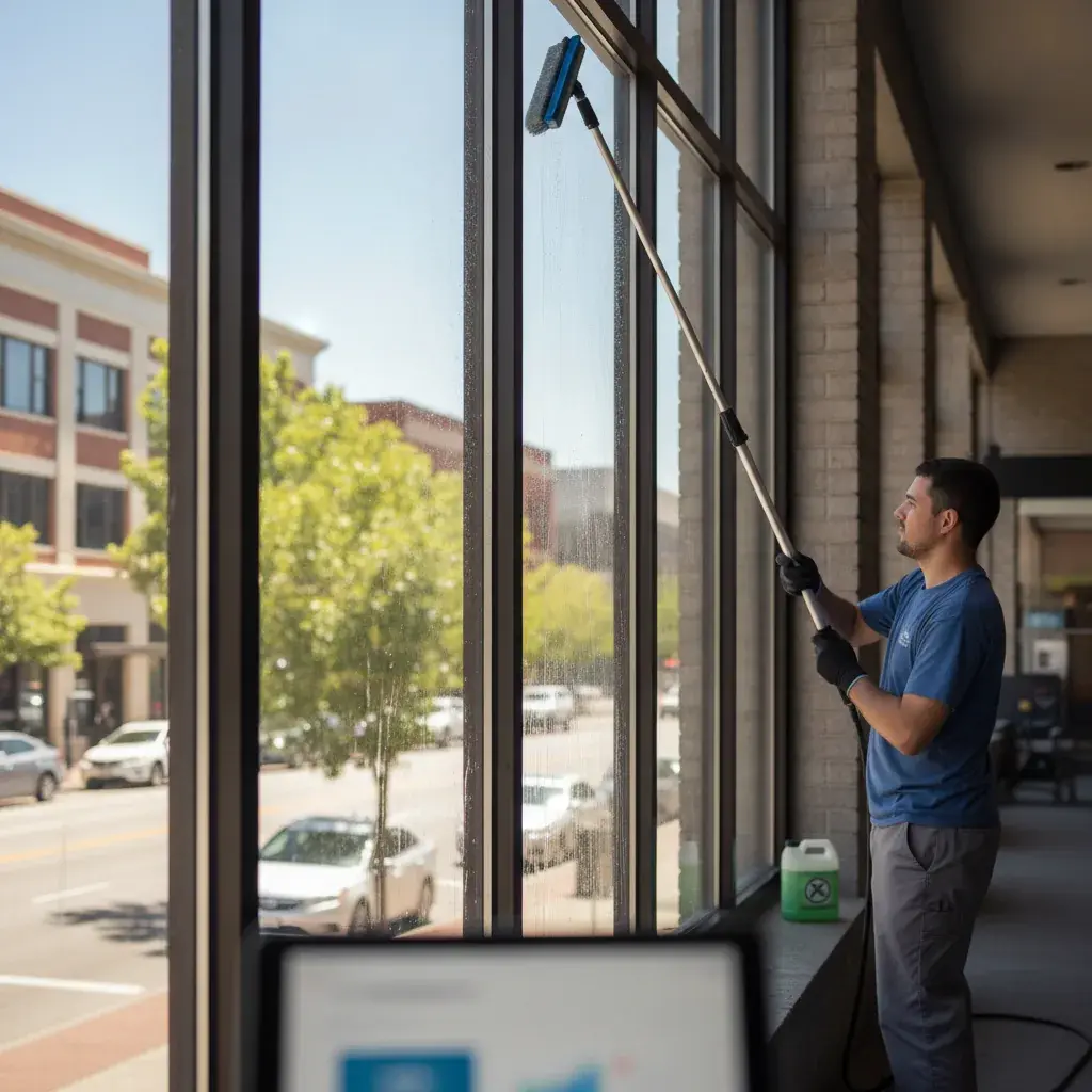 Window Cleaning Near Cafe Colonial, Sacramento