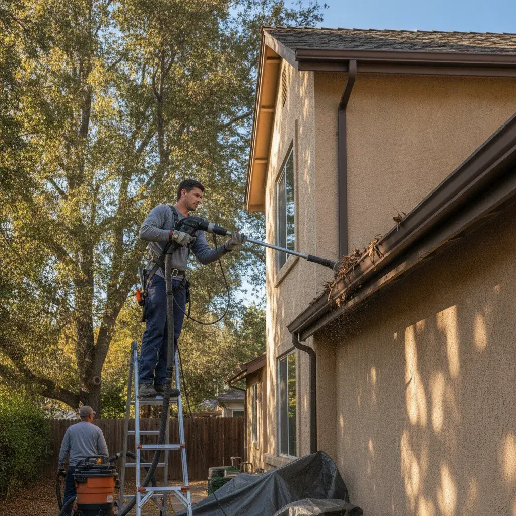 Gutter Cleaning Service in Sacramento, California