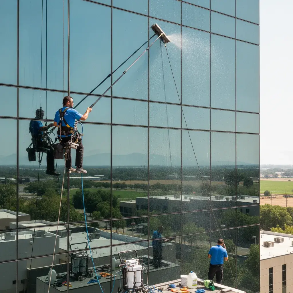 Commercial Window Cleaning in Sacramento, California